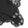 SUBBLIME TEDDY DETALLE ENCAJE FLORAL NEGRO L XL
