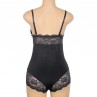 SUBBLIME TEDDY DETALLE ENCAJE FLORAL NEGRO L XL