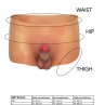 HIDDEN DESIRE ALTER EGO BoXER CON PENE 18 CM NATURAL TALLA L