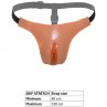 HIDDEN DESIRE ALTER EGO TANGA VAGINA ABIERTA AJUSTABLE NATURAL