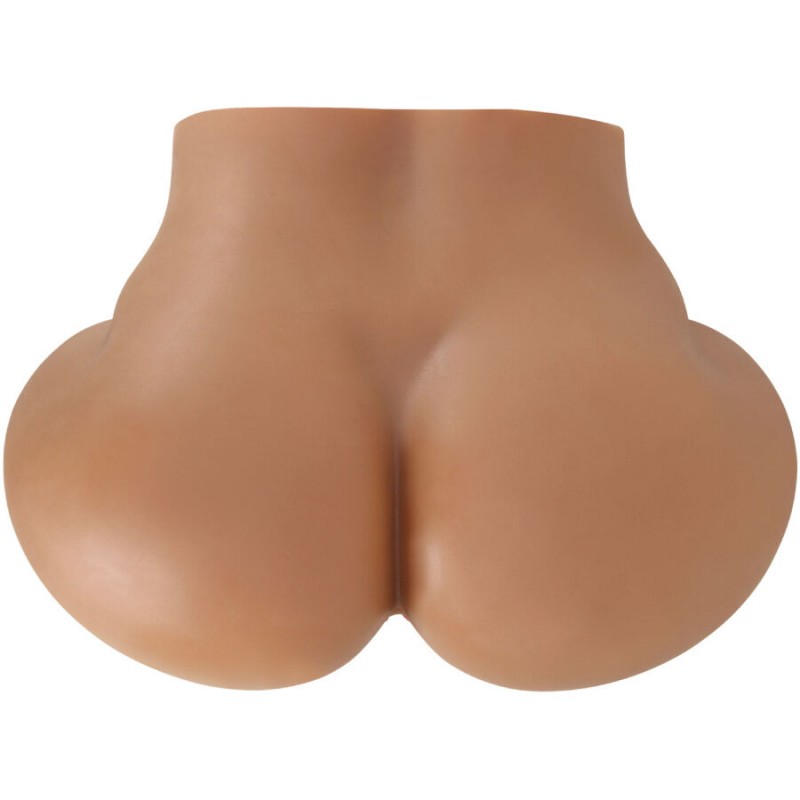 CRAZY BULL LUNA TRASERO VIBRADOR CON VAGINA Y ANO REALiSTICO CONTROL REMOTO