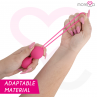 MORESSA OSIAN TWO ENTRENAMIENTO SUELO PELVICO 101gr PREMIUM SILICONA ROSA