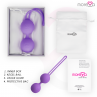 MORESSA OSIAN THREE ENTRENAMIENTO SUELO PELVICO 85 gr PREMIUM SILICONA LILA