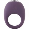 JE JOUE MIO ANILLO PARA EL PENE VIBRADOR FUERTE Y FLEXIBLE MORADO