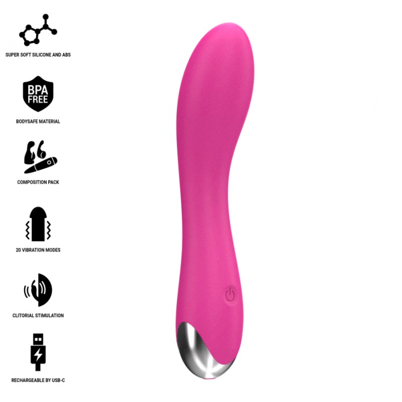 INTENSE CHER VIBRADOR 20 PATRONES CON CABEZALES INTERCAMBIABLES