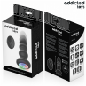ADDICTED TOYS PLUG ANAL VIBRADOR THRUSTING Y LUZ LED CONTROL REMOTO