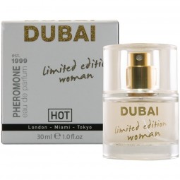 HOT PERFUME CON FEROMONAS DUBAI EDICIoN LIMITADA MUJER 30 ML