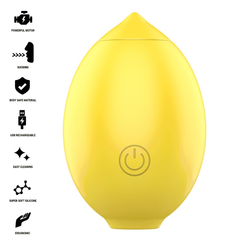 INTENSE MONI ESTIMULADOR SUCCIONADOR DE CLiTORIS LIMoN