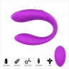 INTENSE NORA ESTIMULADOR DE PINZA CON VIBRACIoN MORADO