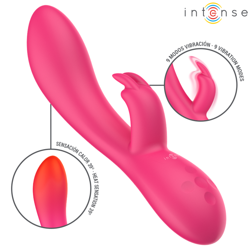 INTENSE TAMMY ESTIMULADOR RABBIT CON CALOR