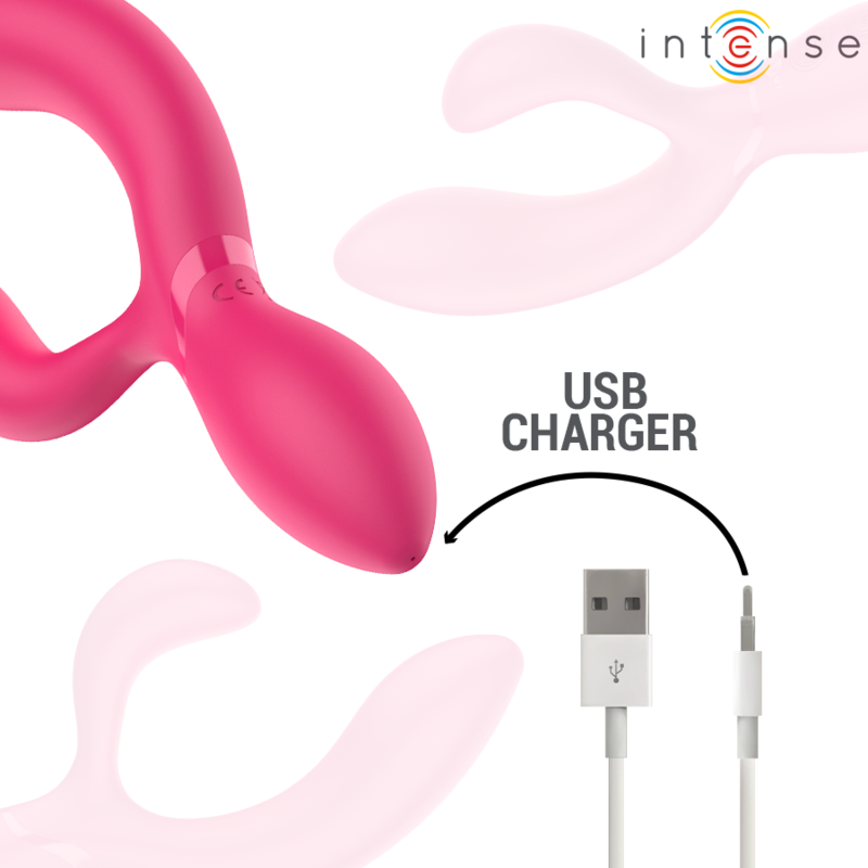 INTENSE CHARLY ESTIMULADOR VIBRADOR ARTICULABLE