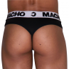 MACHO MTG002 TANGA NEGRO NEGRO S
