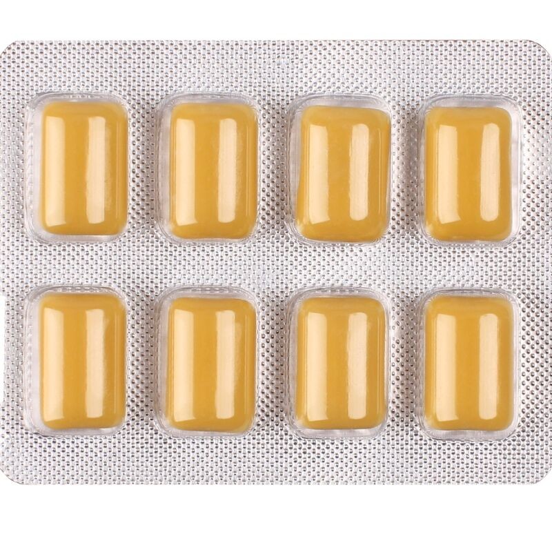 WUG On Energia inmediata en formato chicle BLISTER 8 UDS