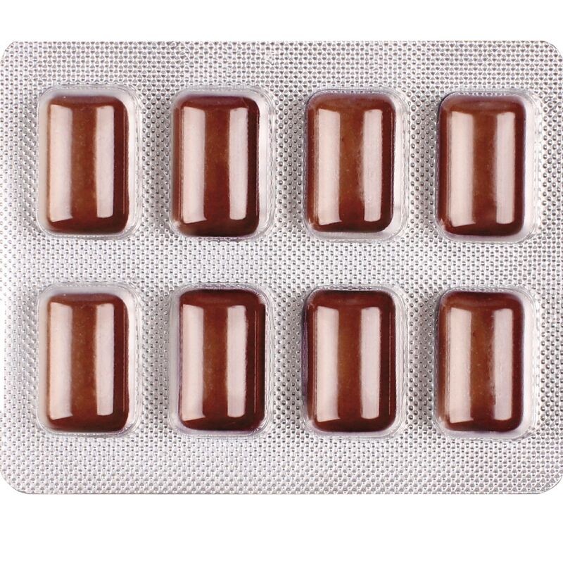 WUG Power Up Chicle energetico para concentracion y resistencia BLISTER 8 UDS