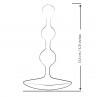 ROMP AMP PURPLE BOLAS ANALES FLEXIBLES DE SILICONA 125 CM MORADO