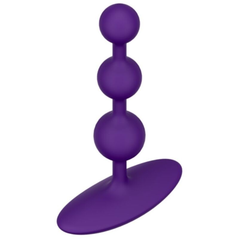 ROMP AMP PURPLE BOLAS ANALES FLEXIBLES DE SILICONA 125 CM MORADO