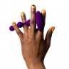 ROMP AMP PURPLE BOLAS ANALES FLEXIBLES DE SILICONA 125 CM MORADO