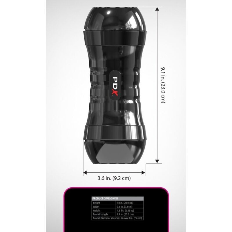 PDX EXTREME WET PUSSIES MASTURBADOR REVERSIBLE SUPER FLIP A PUSSY OVER STROKER 216 CM
