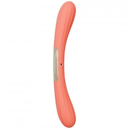LELO BOOMERANG VIBRADOR DE DOBLE EXTREMO ROJO CORAL