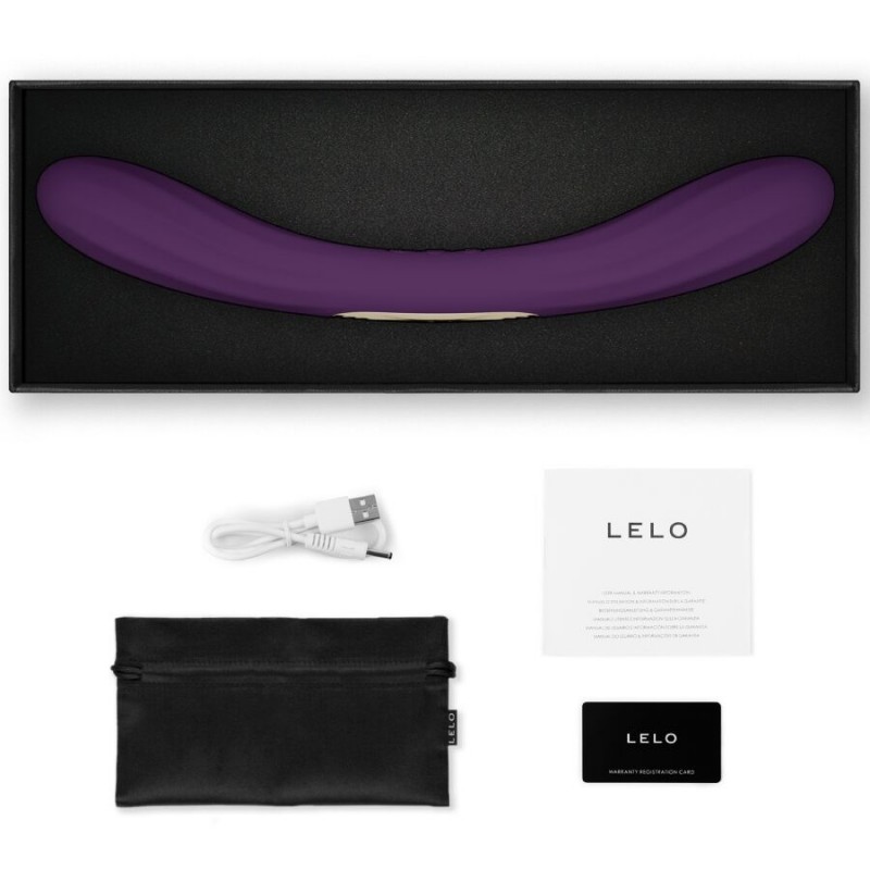 LELO BOOMERANG VIBRADOR DE DOBLE EXTREMO MORADO