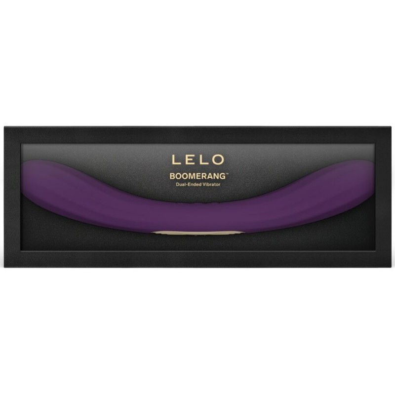 LELO BOOMERANG VIBRADOR DE DOBLE EXTREMO MORADO