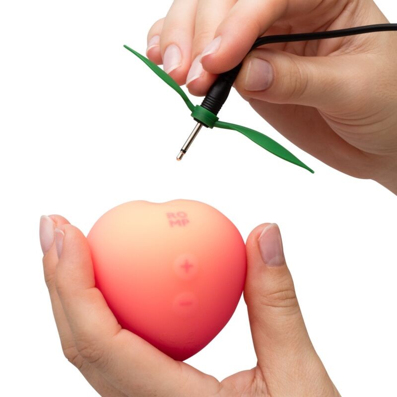 ROMP PINK PEACH SUCCIONADOR DE CLiTORIS FORMA MELOCOToN