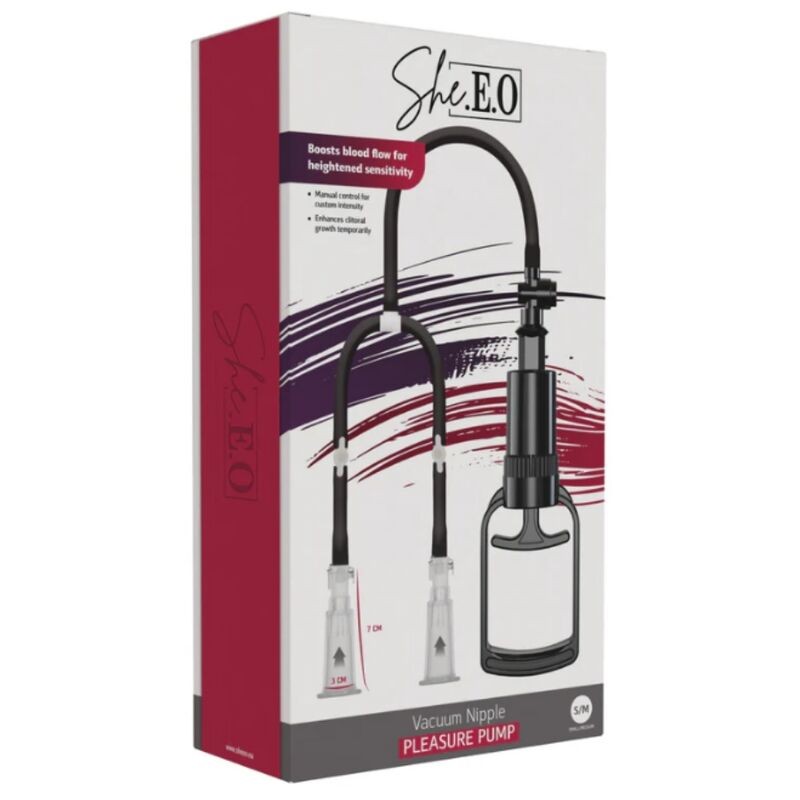 SHEEO BOMBA DE VACiO PARA PEZONES S M