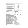 LELO INA TWIST VIBRADOR RABBIT PUNTO G Y CLiTORIS LAVANDA