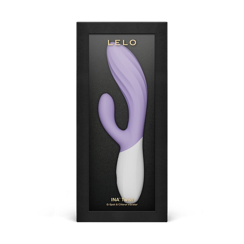 LELO INA TWIST VIBRADOR RABBIT PUNTO G Y CLiTORIS LAVANDA
