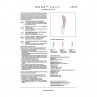 LELO MONA TWIST VIBRADOR PARA PUNTO G RECARGABLE APP CONTROL LAVANDA LILA