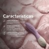 LELO MONA TWIST VIBRADOR PARA PUNTO G RECARGABLE APP CONTROL LAVANDA LILA