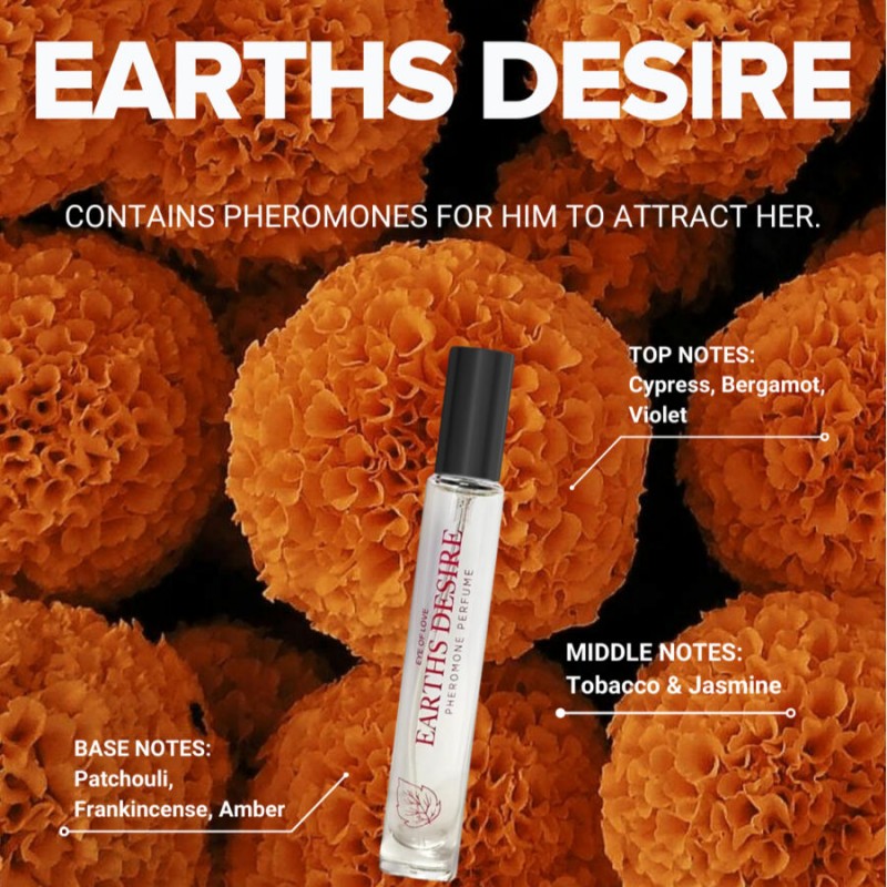 EYE OF LOVE BLOOM PERFUME MASCULINO SATIVA EARTHS DESIRE 10 ML