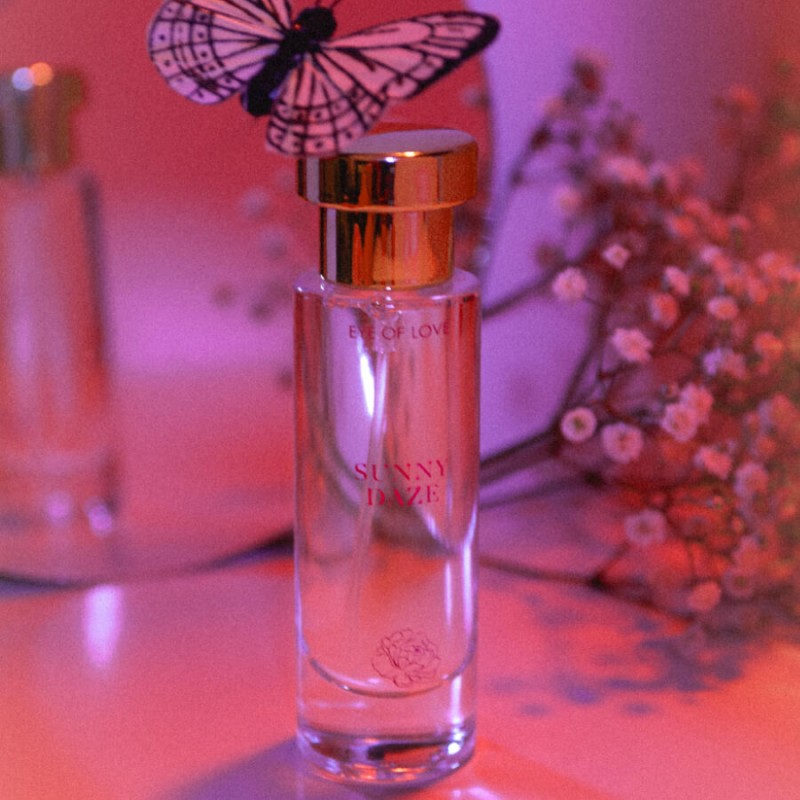 EYE OF LOVE BLOOM PERFUME FEMENINO SATIVA SUNNY DAZE 30 ML
