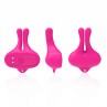 ARMONY PINZAS PARA PEZONES MAGNeTICA CON VIBRACIoN FORMA CONEJO ROSA