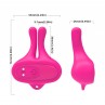 ARMONY PINZAS PARA PEZONES MAGNeTICA CON VIBRACIoN FORMA CONEJO ROSA