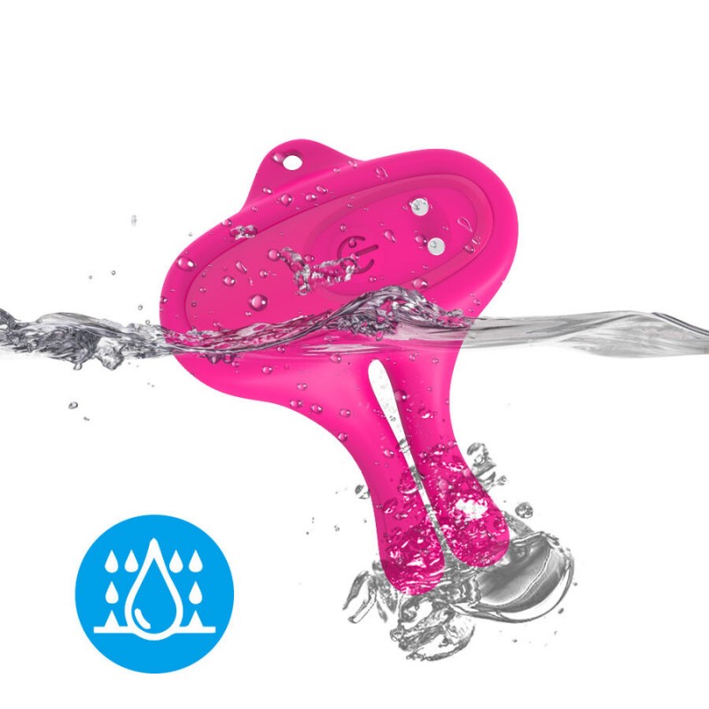 ARMONY PINZAS PARA PEZONES MAGNeTICA CON VIBRACIoN FORMA CONEJO ROSA