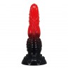 POWER MONSTERS FIRE DRAGON DILDO FANTASiA CON VENTOSA 245 CM Ø 58 CM ROJO Y NEGRO