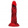 POWER MONSTERS MINOTAUR DILDO FANTASiA CON VENTOSA 21 CM Ø 5 CM ROJO Y NEGRO