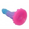 POWER MONSTERS VOID PYTHON DILDO FANTASiA CON VENTOSA 205 CM Ø 52 CM AZUL LILA Y ROSA