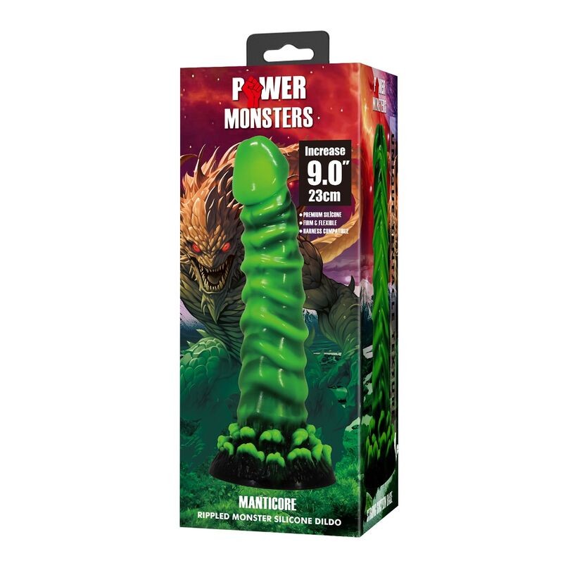 POWER MONSTERS MANTICORE DILDO 23 CM Ø 5 CM