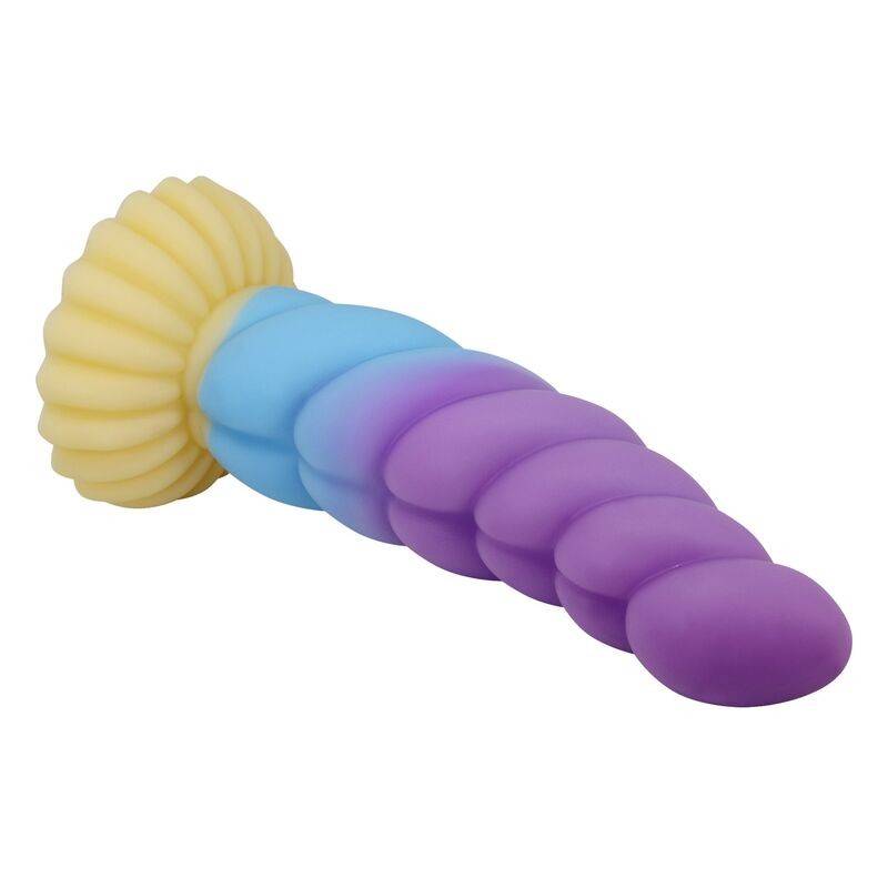 POWER MONSTERS UNICORN DILDO TRICOLOR 22 CM Ø 5 CM