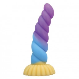 POWER MONSTERS UNICORN DILDO TRICOLOR 22 CM Ø 5 CM