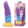 POWER MONSTERS UNICORN DILDO TRICOLOR 22 CM Ø 5 CM