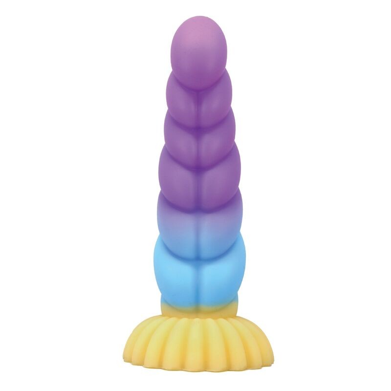 POWER MONSTERS UNICORN DILDO TRICOLOR 22 CM Ø 5 CM