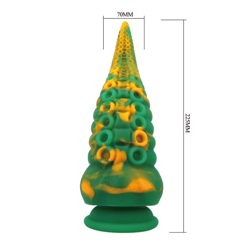 POWER MONSTERS ABYSSAL COLOSSUS DILDO BICOLOR 225 CM Ø 6 CM