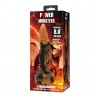 POWER MONSTERS TYRANNOSAURUS DILDO BICOLOR 205 CM Ø 5 CM