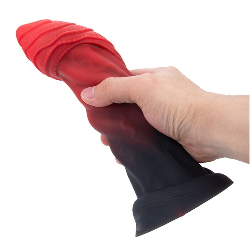 POWER MONSTERS INFERNAL GOLIATH DILDO BICOLOR 25 CM Ø 6 CM