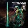 POWER MONSTERS WILDWYRM TAIL DILDO BICOLOR 47 CM Ø 4 CM