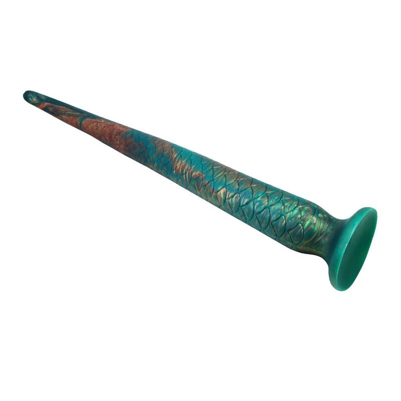 POWER MONSTERS WILDWYRM TAIL DILDO BICOLOR 47 CM Ø 4 CM