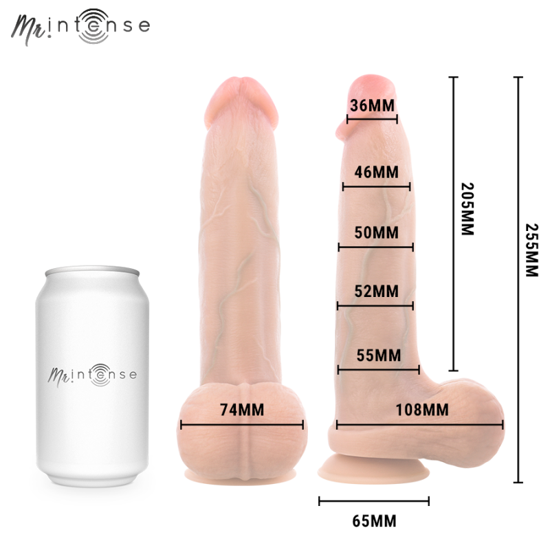 MR INTENSE BRUCE XL DILDO SILICONA 255 CM Ø 55 CM